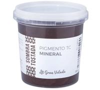 GRAN VELADA Sombra Tostada Mineral Técnica | Pigmento mineral de alto rendimiento en polvo para manualidades y bellas artes. Colores intensos y estables. | 150 cc