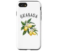 Granada Andalucía Limón Arte España Fruta Amante Vintage Carcasa para iPhone SE (2020) / 7 / 8