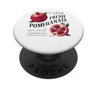 Granada fresca de granja 100% fresca seleccionada a mano PopSockets PopGrip Adhesivo