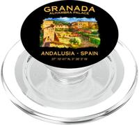 Granada Palacio de la Alhambra Andalucía Arte Español España Viajes PopSockets PopGrip para MagSafe