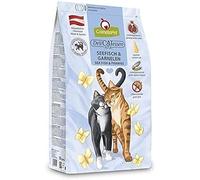 GranataPet Delicatessen - Alimento seco para Gatos para Peces de mar y gambas, pienso Completo sin Cereales y sin azúcares, 300 g