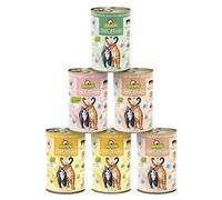 GranataPet Delicatessen Multipack 2 Pur, Comida húmeda para Gatos en Paquete de degustación, pienso Completo sin Cereales, Comida para Gatos con Alto Contenido de Carne y aceites, 6 x
