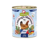 GranataPet Lieblings's Mahlzeit City Tour - París, COQ au Vin, 6 x 800 g
