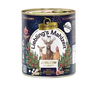 GranataPet Lieblings's Mahlzeit Jubiläumsedition Wild und Pollhnerhearts Nassfutter für Hunde Nassfutter ohne Getreide und ohne Zuckerzuzufüre, Vollfutter 6 x 800 g