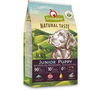 GranataPet Natural Taste Junior, 12 kg, Comida Seca para Perros, sin Cereales ni azúcares, pienso Completo para Perros en Crecimiento