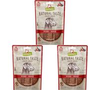 GranataPet Natural Taste Noble Snack Caballo, 90 g, golosinas para Perros sin Cereales y sin azúcares, recompensa por Entre, Sabroso Aperitivo para Perros (Paquete de 3)