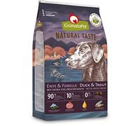 GranataPet Natural Taste Pato & Trucha, Alimento seco para Perros, sin Cereales y sin azúcares, pienso Completo para Perros Adultos, 12 kg