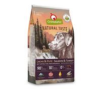 GranataPet Natural Taste Salmon & Pavo, Alimento seco para Perros, sin Cereales y sin azúcares, pienso Completo para Perros Adultos, 4 kg