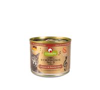 GranataPet Symphonie No. 9 Faisán y Conejo 6 x 200 g Comida para Gatos sin Cereales ni azúcares añadidos, Filete en gelatina Natural, Delicado alimento húmedo para Gatos