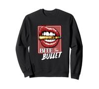 Granate Rojo Borgoña Bite The Bullet Maroon Sudadera