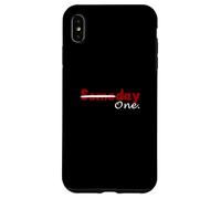 Granate Rojo Borgoña Color Día Uno No Algún Día Rojo Borgoña Carcasa para iPhone XS MAX