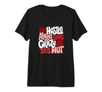 Granate Rojo Borgoña Color Hustle Ain't So Crazy Burgundy Camiseta Premium