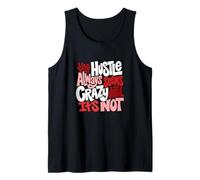 Granate Rojo Borgoña Color Hustle Ain't So Crazy Burgundy Camiseta sin Mangas
