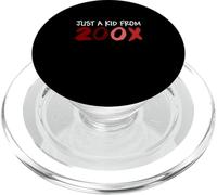 Granate Rojo Borgoña Just A Kid De 200X Granate Borgoña PopSockets PopGrip para MagSafe