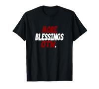 Granate Rojo Borgoña Más bendiciones Que Vienen Y'all Maroon Camiseta
