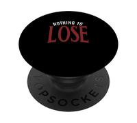 Granate Rojo Borgoña Nada Que Perder Granate Borgoña PopSockets PopGrip Adhesivo