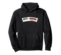 Granate Rojo Borgoña No Anti-Social, Anti-You Rojo Borgoña Sudadera con Capucha