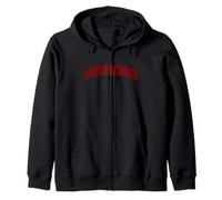 Granate Rojo Borgoña Poco común Raro Granate Rojo Borgoña Sudadera con Capucha