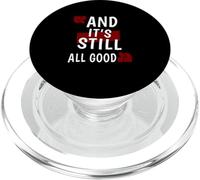 Granate Rojo Borgoña Still Good Granate Rojo Burdeos Gráfico PopSockets PopGrip para MagSafe
