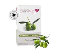 Granatum Plus - Hidroxitirosol Plus - Complemento Alimenticio - Extraído de Aceite de Oliva Virgen Extra - Suplemento Antioxidante - Bienestar General - Producido en España (1 Caja de 60 cápsulas)