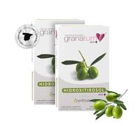 Granatum Plus - Hidroxitirosol Plus - Complemento Alimenticio - Extraído de Aceite de Oliva Virgen Extra - Suplemento Antioxidante - Bienestar General - Producido en España (2 Cajas de 60 cápsulas)