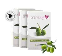 Granatum Plus - Hidroxitirosol Plus - Complemento Alimenticio - Extraído de Aceite de Oliva Virgen Extra - Suplemento Antioxidante - Bienestar General - Producido en España (3 Cajas de 60 cápsulas)