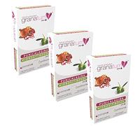 Granatum Plus - Punicalagina e Hidroxitirosol - Extracto de Granada y Oliva Extra Virgen - Antioxidante y Antiinflamatorio - Cuidado de la Piel - Producido en España - 3 Cajas 60 Cápsulas