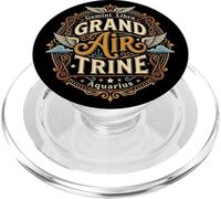 Grand Air Trine Astrology Zodiac Air Sign PopSockets PopGrip para MagSafe