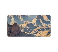 Grand Canyon Arizona - Alfombrilla de mouse grande para computadora portátil con bordes cosidos, antideslizante, para oficina, impresión larga, base de goma, 30 x 60 cm
