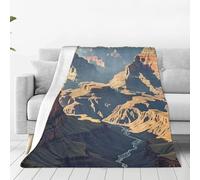 Grand Canyon Arizona - Manta ultrasuave de microforro polar de lujo para todas las estaciones, manta ligera de aire acondicionado para ropa de cama, sofá, viajes, 80 x 60 pulgadas