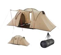 GRAND CANYON Atlanta 4, Tienda Familiar para 4 Personas con Dos Habitaciones separadas, Amplia área Central para Estar de pie y 2 entradas. Ideal para familias, Grupos, Acampar y Festivales