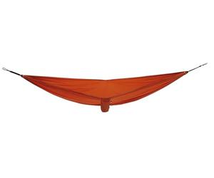 Grand Canyon BASS HAMMOCK - Hamaca para exteriores de hasta 150 kg, Hamaca de viaje ligera y compacta con protector de árbol - Roiboos Tea (marrón)