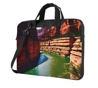 Grand Canyon - Bolsas para laptop con estampado de gran cañón, estilo elegante y protector para computadora, Black, 14 inch