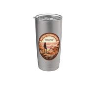 Grand-Canyon-Bright-Angel-Trail - Senderismo Mujer Vaso térmico de acero inoxidable de doble pared