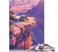 Grand Canyon Camp Puzzle Imposible,desafío for Adults Entretenimiento Creativo 1000 Piezas Obra De Arte De Juego De para Adultos Y Niños A Partir De 12 Años 1000pcs (75x50cm)