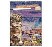 GRAND CANYON Imposante Aussichten (Wandkalender 2026 DIN A2 hoch), CALVENDO Monatskalender: Einblicke in eine gigantische Schlucht