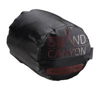 Grand Canyon KAYENTA 190 - Saco de dormir de techo - Saco de dormir Premium para acampar al aire libre - Límite 13° - Red Dahlia