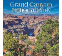 Grand Canyon National Park 2025 12 X 24 Inch Monthly Square Wall Calendar Foil Stamped Cover Plastic-Free Browntrout USA United States of America Scenic Nature