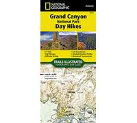 Grand Canyon National Park Day Hikes Map: 1711 (National Geographic Topographic Map Guide)
