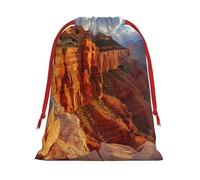 Grand Canyon Print - Bolsas de regalo de varios tamaños, bolsas de regalo con cordón para mujeres, Navidad, cumpleaños, reutilizables