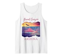 Grand Canyon Souvenir Arizona USA Eagle American Trip Familia Camiseta sin Mangas