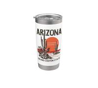 Grand Canyon State Roadrunner de Arizona Vaso térmico de acero inoxidable de doble pared