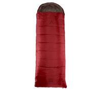Grand Canyon Utah 205 / Saco de Dormir Extra Largo con Comodidad +2 °C, con Capucha y Forro de algodón orgánico, Ideal para Personas Grandes y Camping de 3 Estaciones