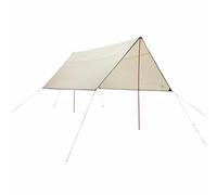 Refugio del Grand Canyon ZUNI 4 - Lona/Vela solar 400 x 400 cm - Forma cuadrada, UV50+, impermeable - Mojave Desert (beige)