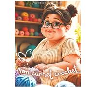 Grand Carnet Crochet Mamie Crochet: Votre compagnon idéal pour 80 créations au crochet (la passion du crochet)