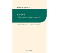 "Grand cours" de théologie morale: Tome 6, La loi