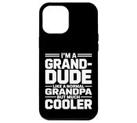 Grand-Dude Like a Grandpa Only Cooler Hip Grandfather Carcasa para iPhone 12 Pro Max