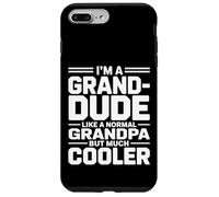 Grand-Dude Like a Grandpa Only Cooler Hip Grandfather Carcasa para iPhone 7 Plus/8 Plus