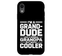 Grand-Dude Like a Grandpa Only Cooler Hip Grandfather Carcasa para iPhone XR