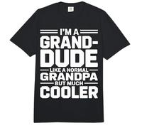 Grand-Dude Like a Grandpa Only Cooler Hip Grandfather Comfort Colors Adult Heavyweight T-Shirt
